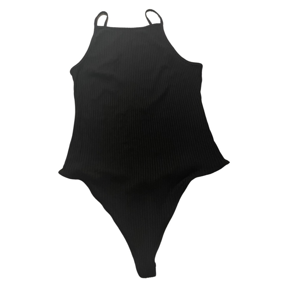 Babaton Ribbed Low Back Bodysuit